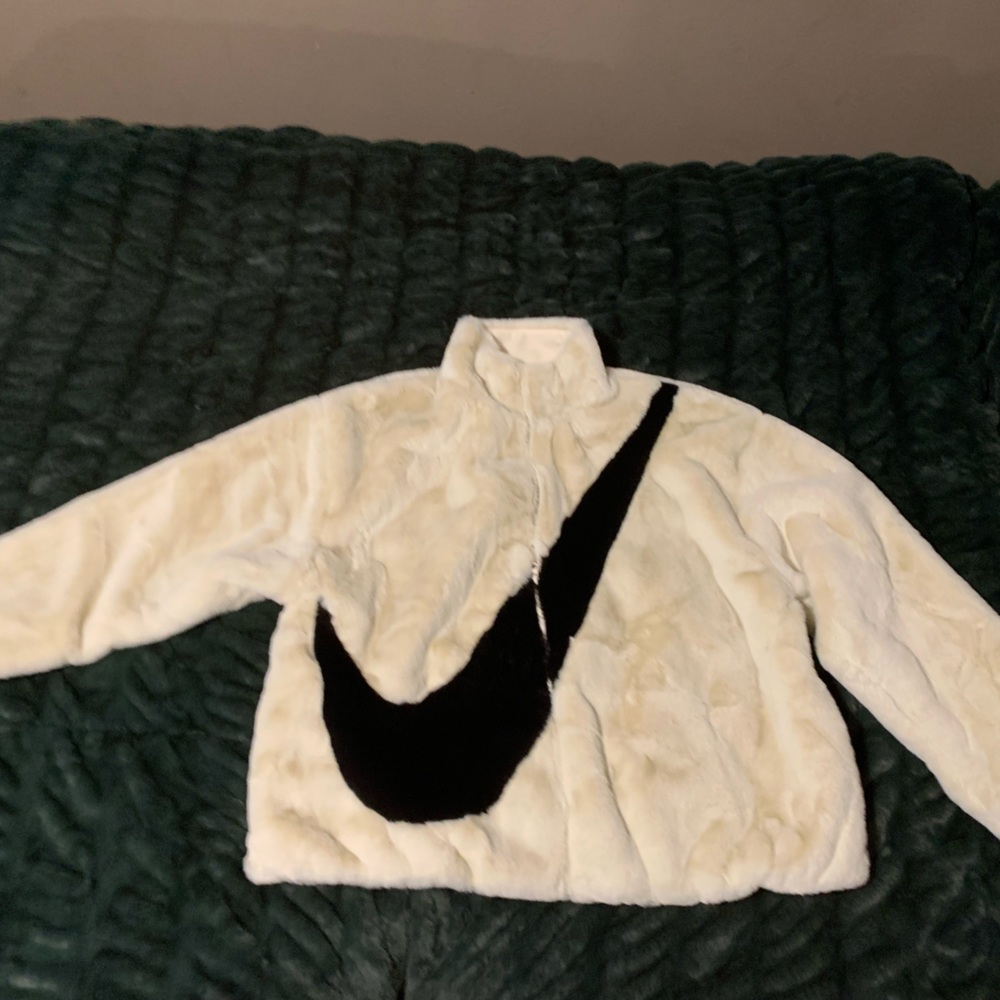 Nike fur jacket